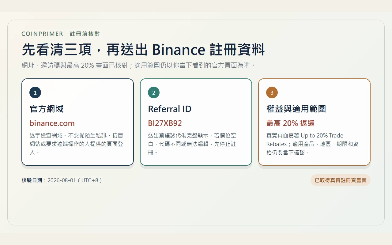 Binance-ийн албан ёсны бүртгэлийн холбоос: BI27XB92 урилгын код